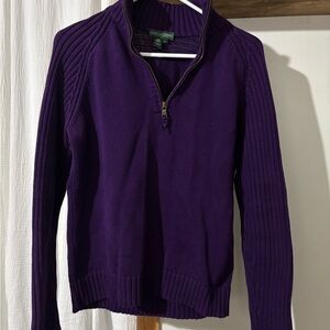 Ralph Lauren Purple Women's Sweater